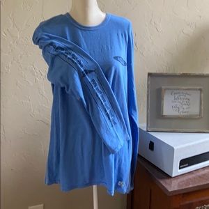 Tommy Bahama blue long sleeve T-shirt.